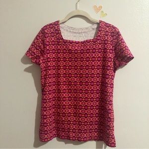 Kim Rogers Multicolored Top | Size Medium